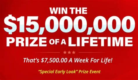 pch sweepstakes entry|Win for Life Sweepstakes .